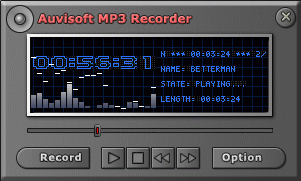 Auvisoft MP3 Recorder screenshot